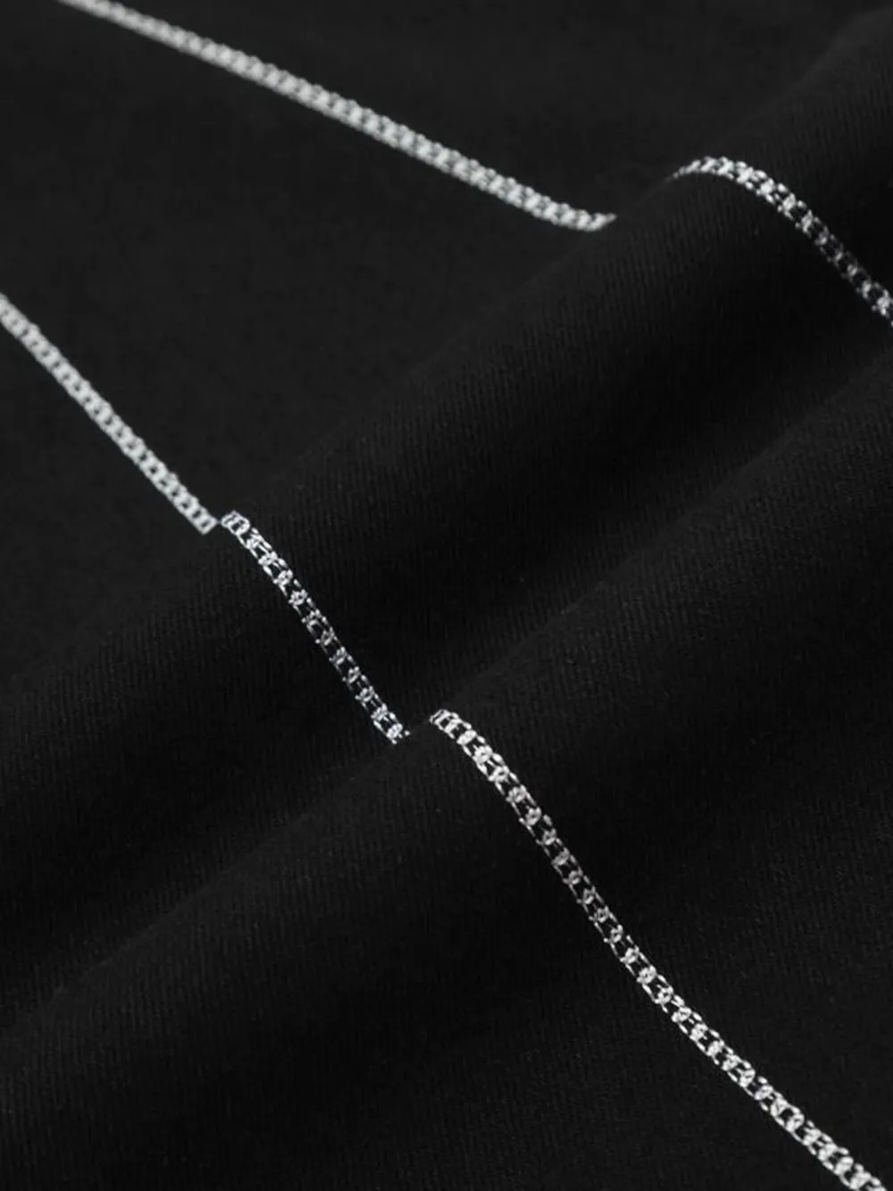 Men's Spider Web Embroidered Flared Jeans, image 14