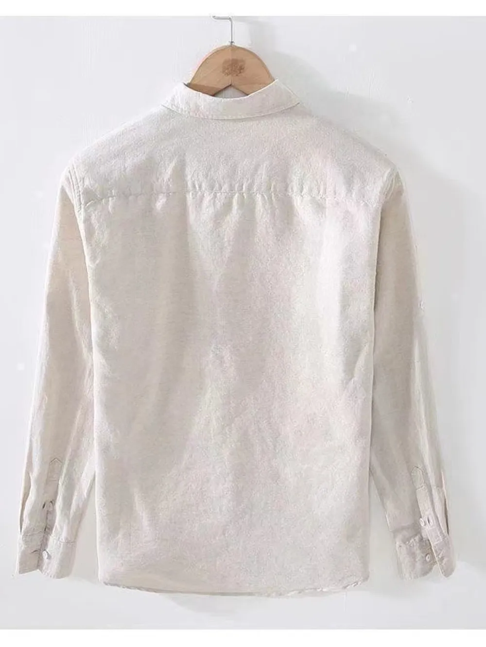Men's Full Size Button Up Long Sleeve Shirt Plus Size, image 2
