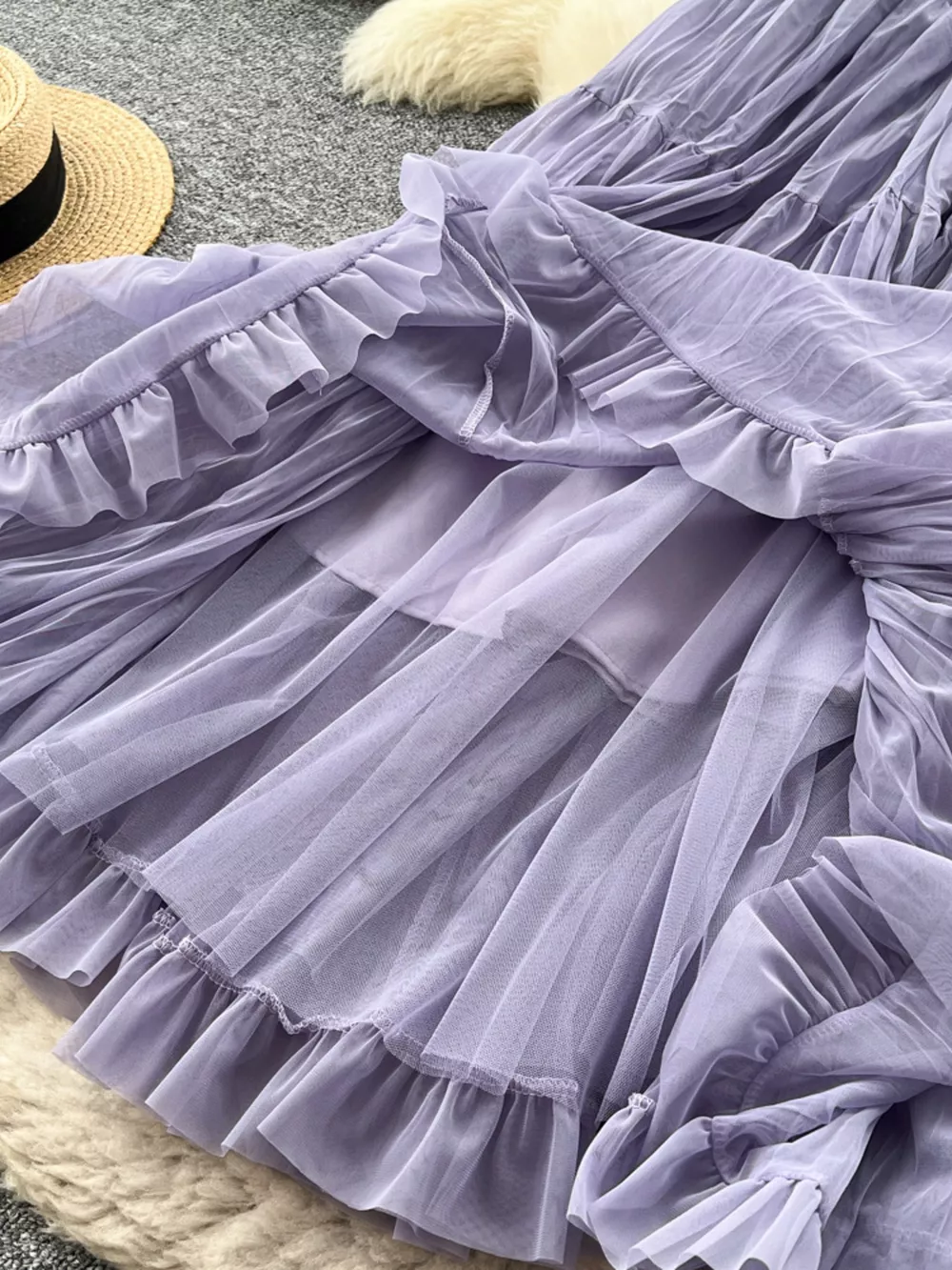 Tiered Tulle Skirt, image 3