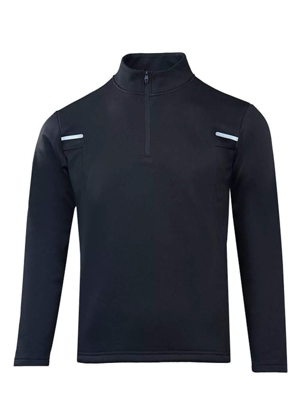 Men's Plus Size Half-Zip Long Sleeve Top, image 6