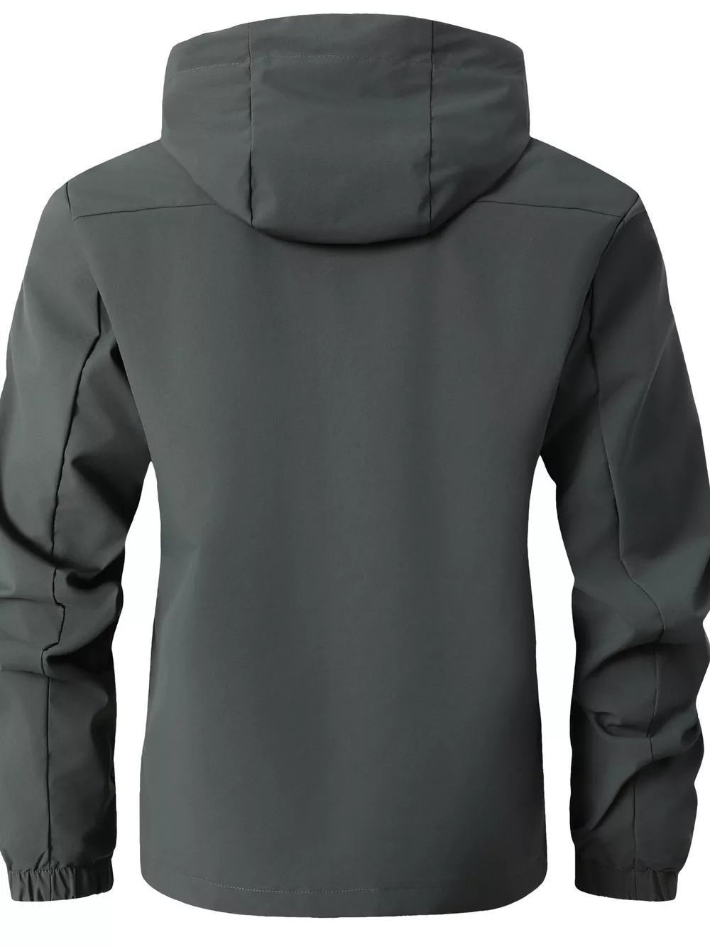 Men's Plus Size Hooded Outdoor Windproof Jacket, image 7