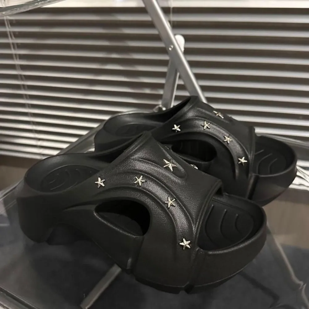 Star Studded Platform Comfort Sandals, image 3