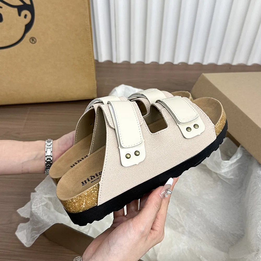 Double Buckle Platform Sandals, image 10