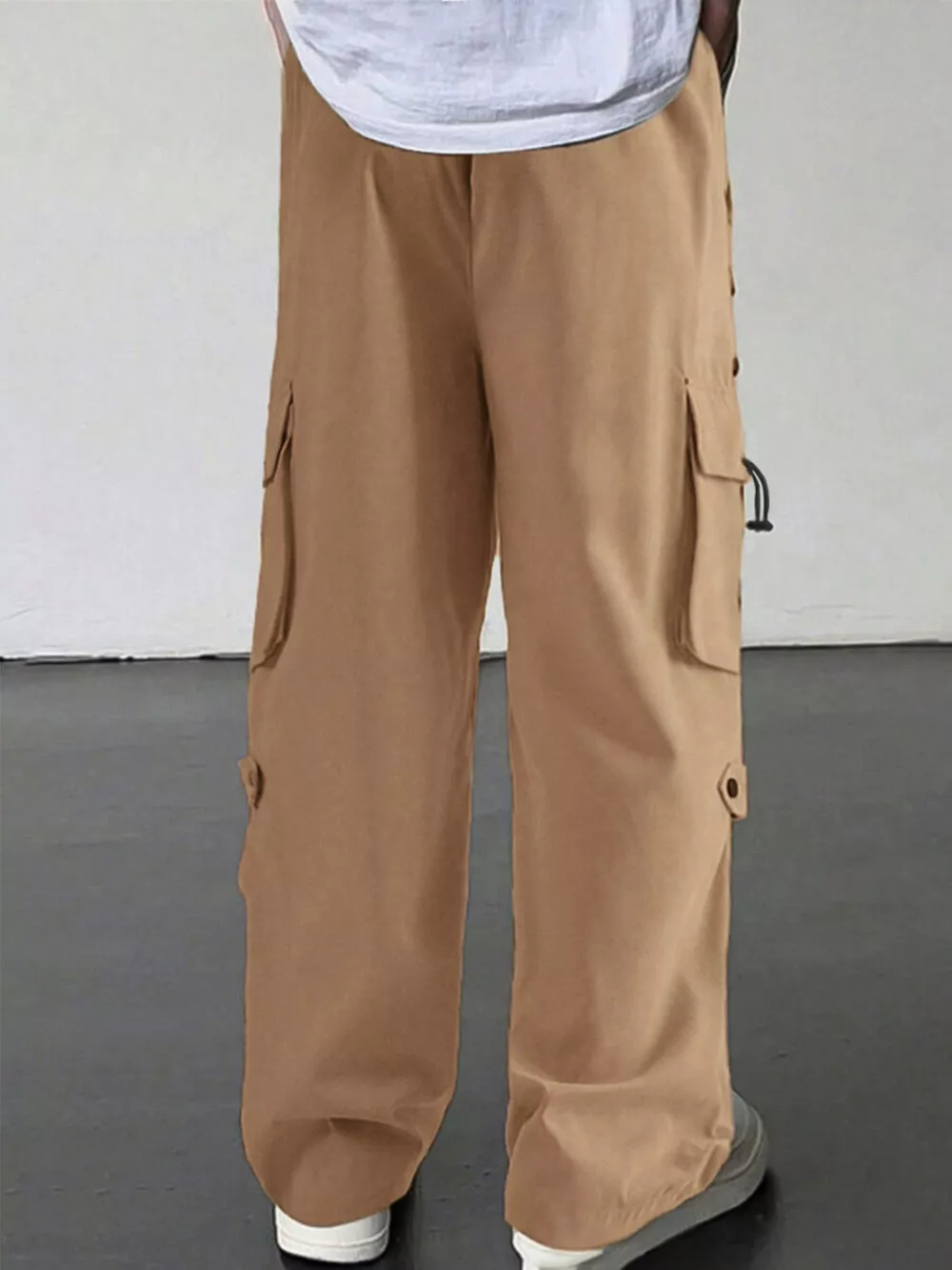 Men's Loose Fit Cargo Pants, image 5