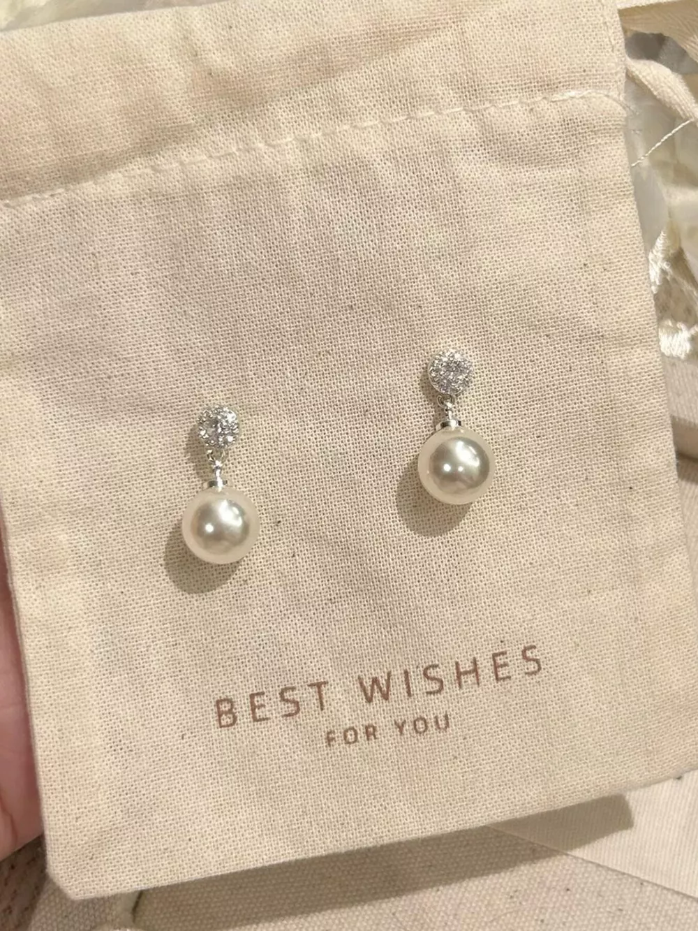 Pearl Drop Earrings, image 3