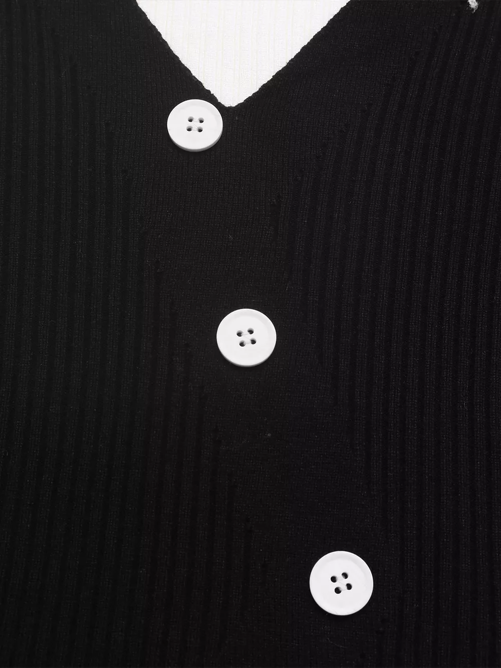 Color Block V-Neck Sweater, image 9