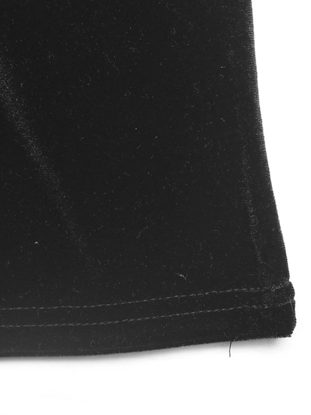 Lace Bow Tie Velvet Blouse, image 10