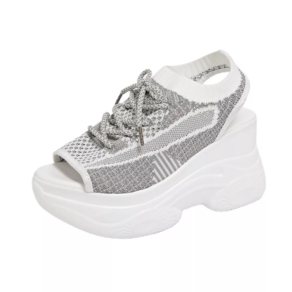 Lace Up Platform Sandals, image 8