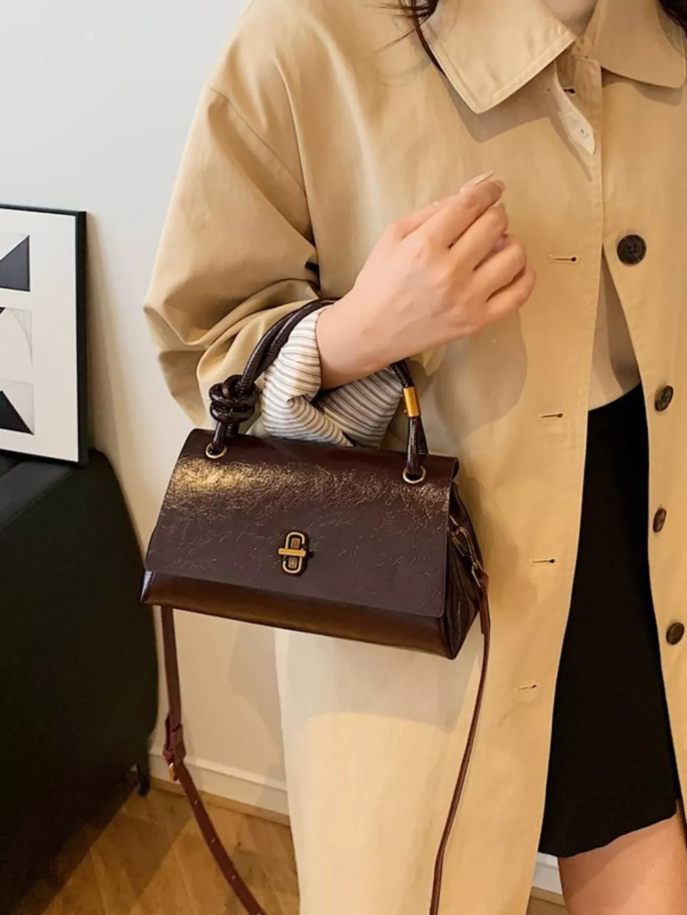 Top Handle Crossbody Bag, image 12