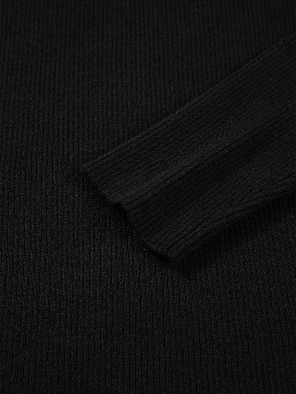 Ribbed Knit Cold Shoulder Sweater, image 9