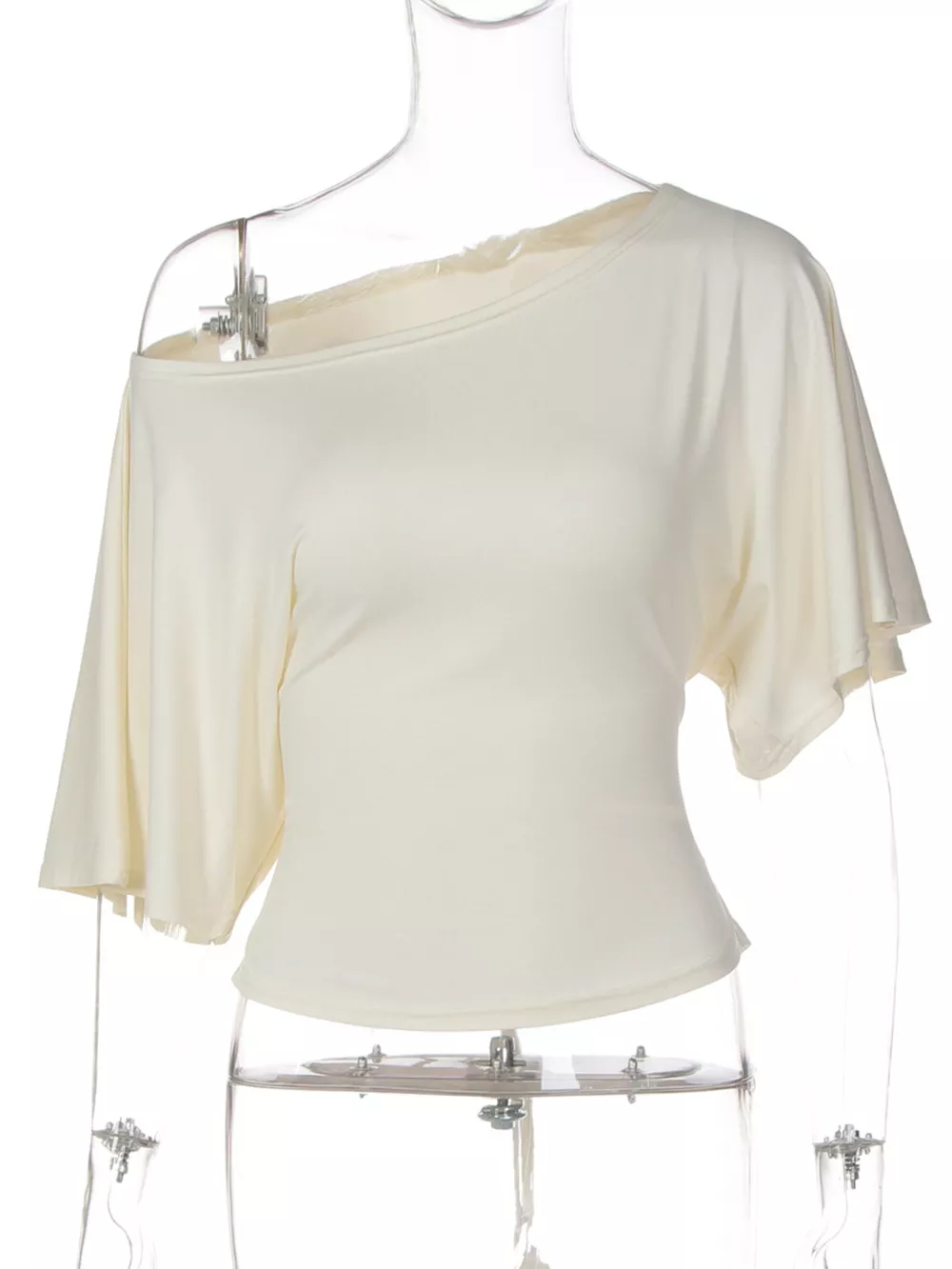 Boat Neck Short Sleeve T-Shirt, image 11