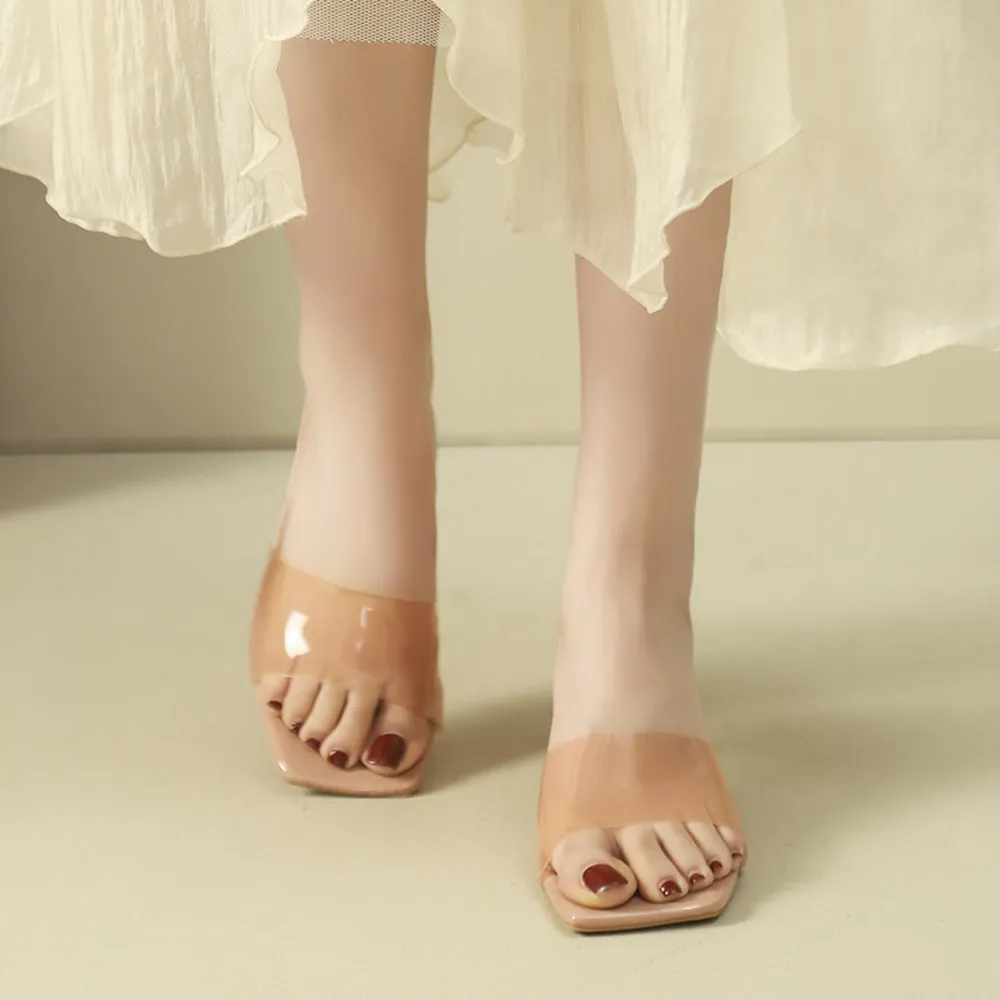 Open Toe Block Heels Sandals, image 5