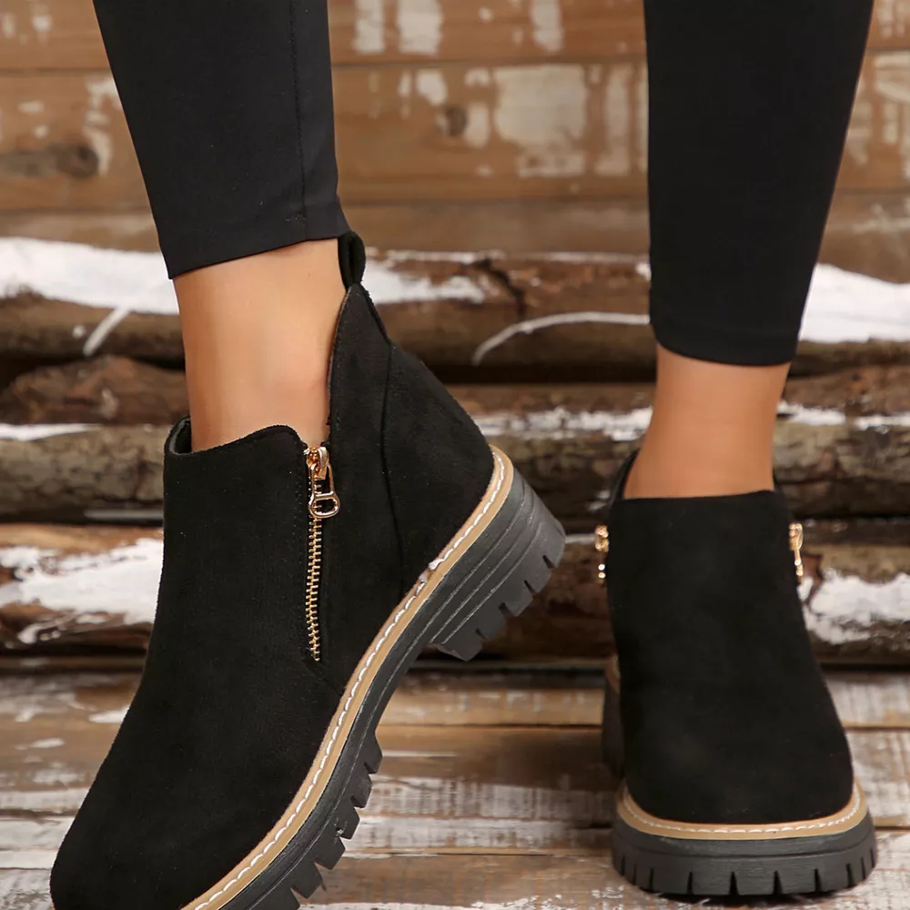 Side Zip Ankle Boots, image 4