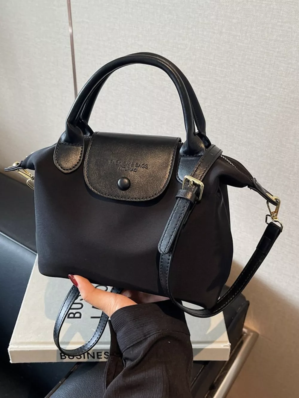 Top Handle Crossbody Bag, image 2