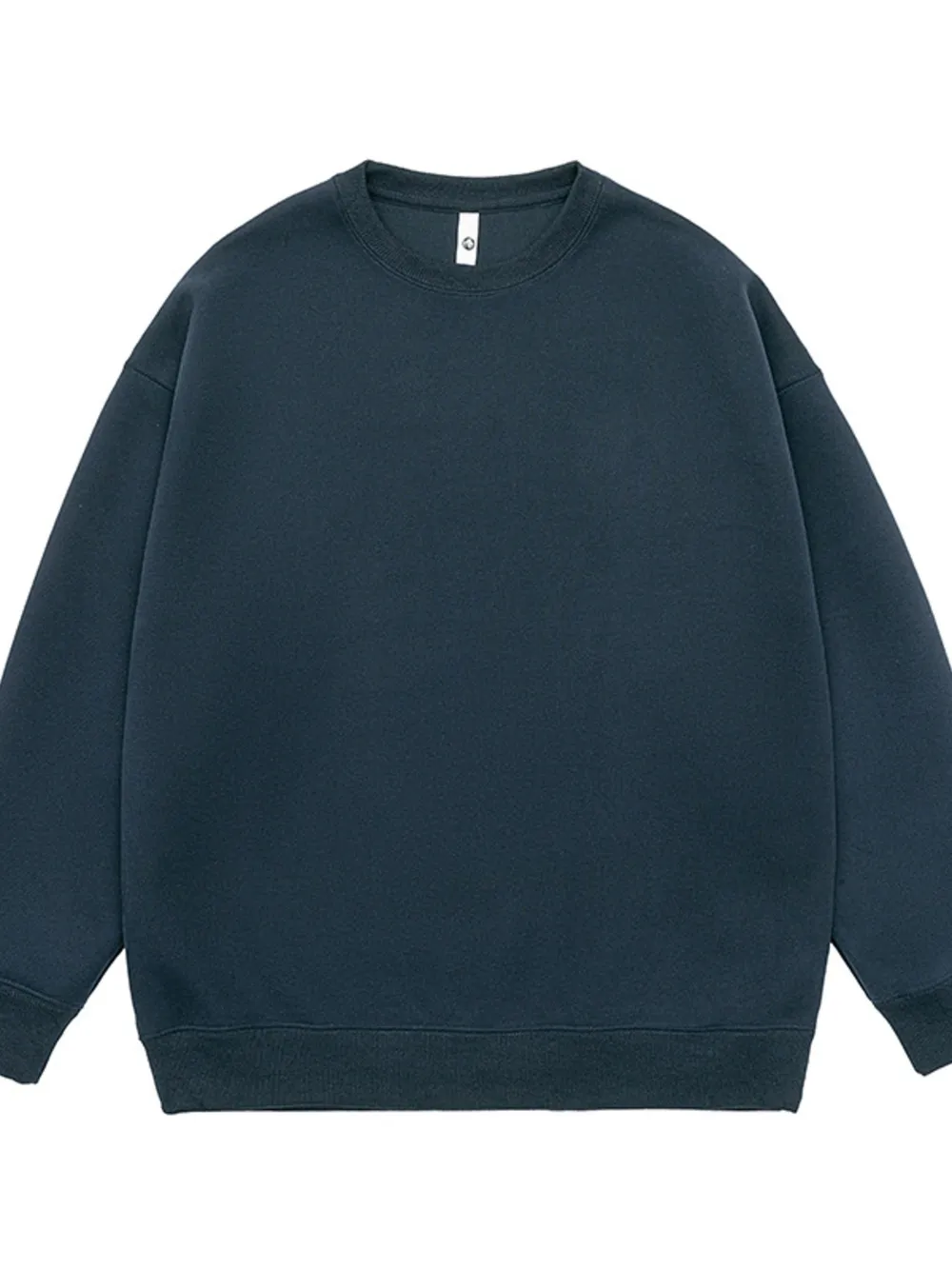 Men's Full Size Round Neck Dropped Shoulder Sweatshirt Plus Size, image 6