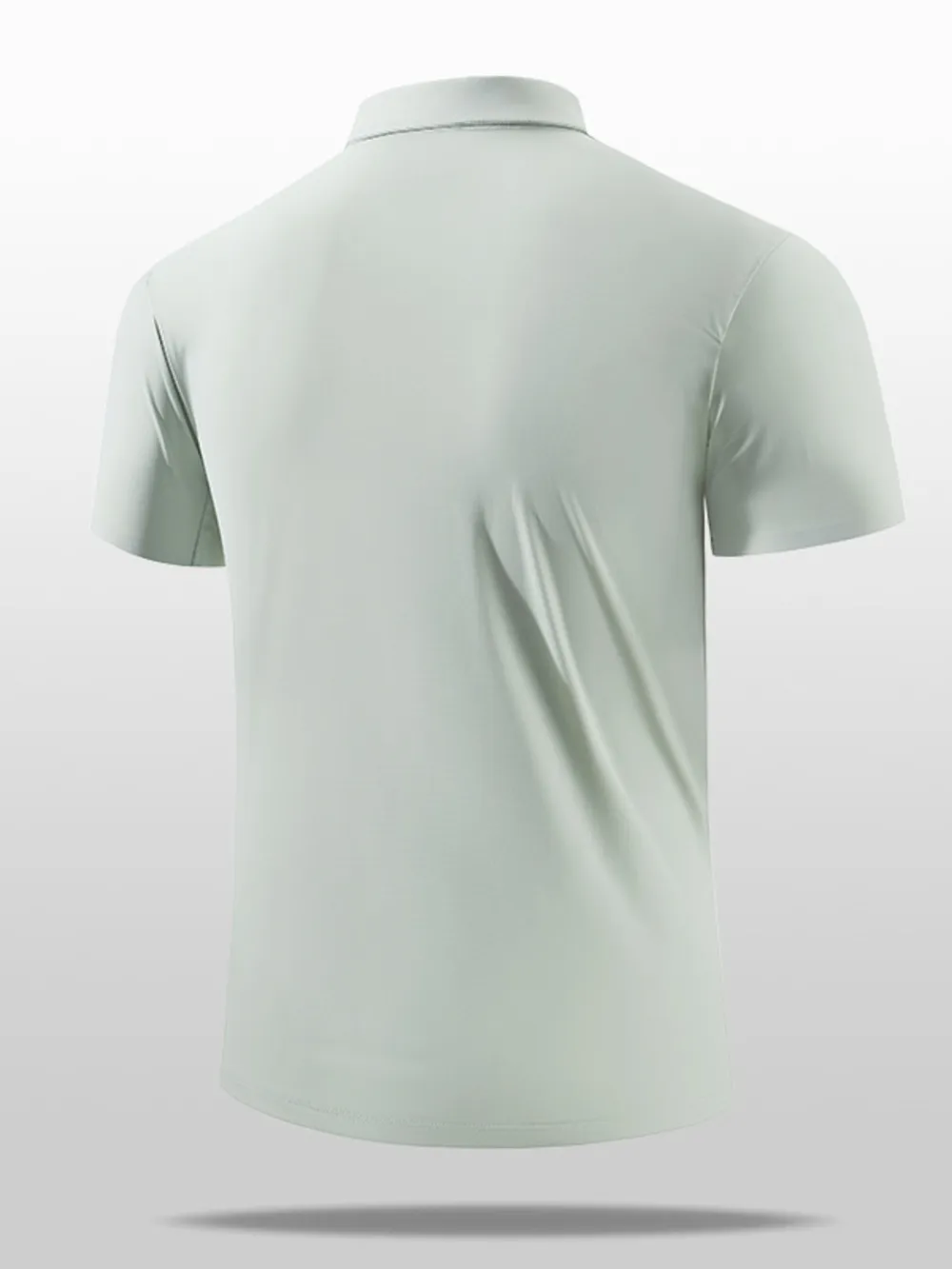 Men's Plus Size Button Detail Short Sleeve Polo, image 3