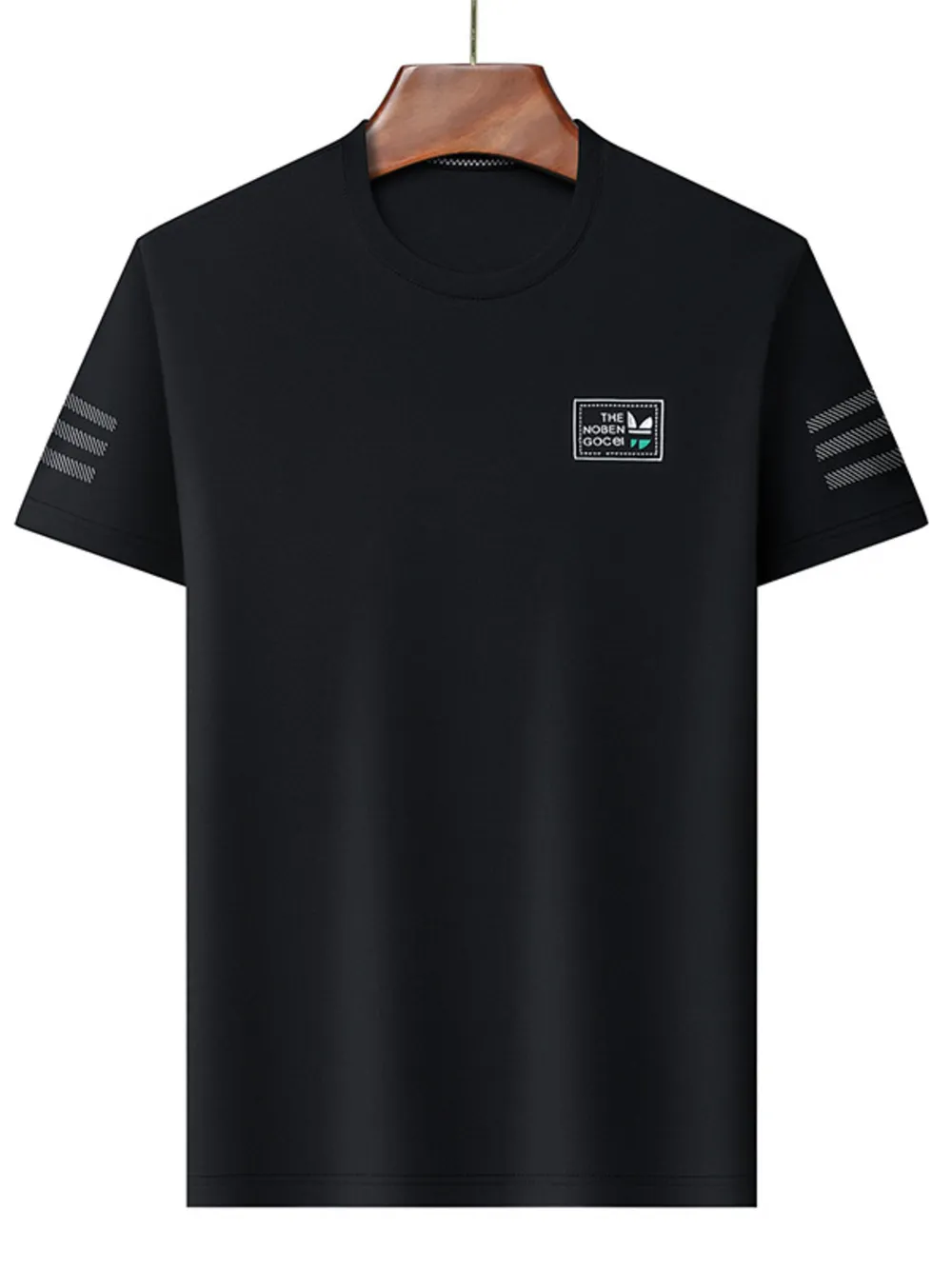 Men's Plus Size Crew Neck Short Sleeve T-Shirt