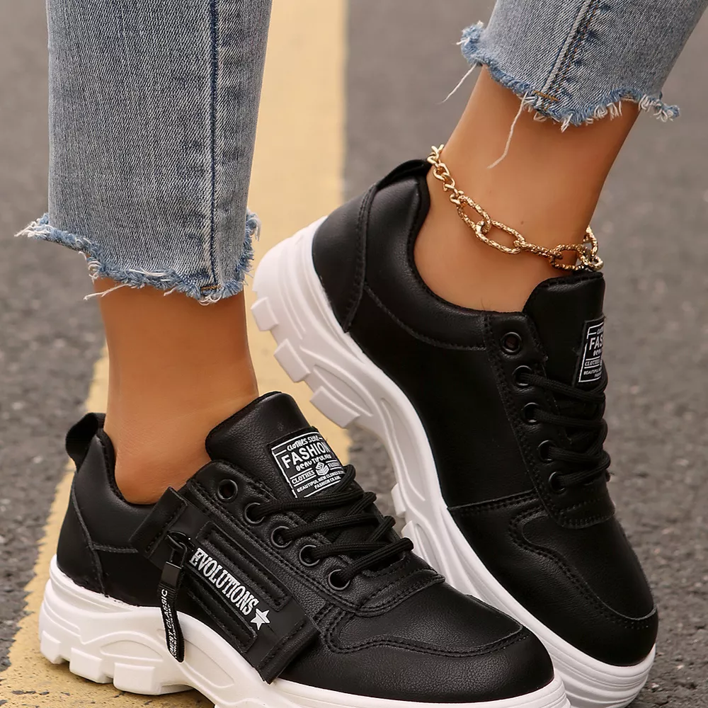 Lace Up Round Toe Athletic, image 11