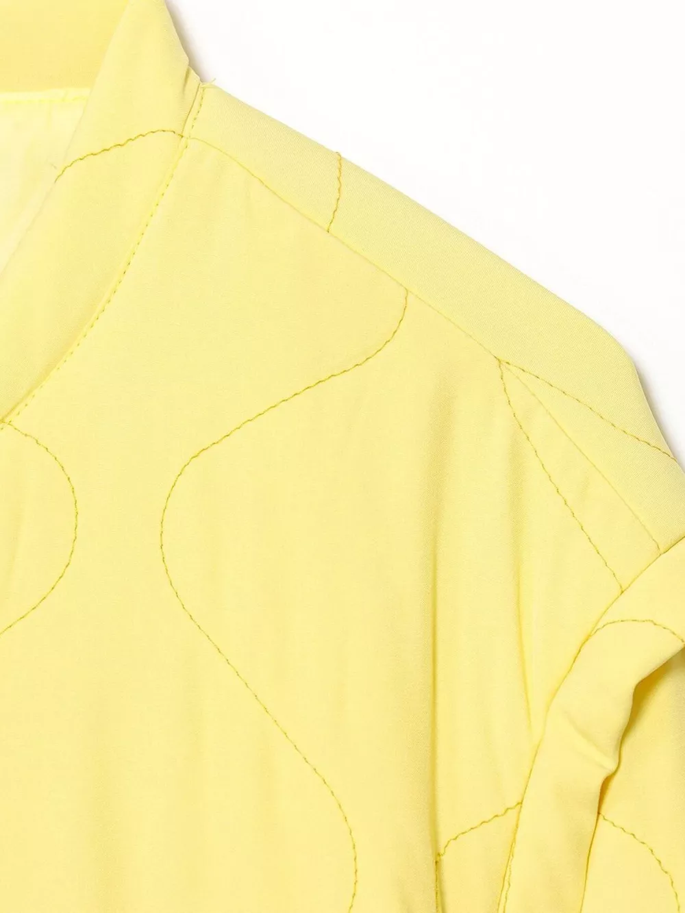 Quilted Lightweight Snap Down Puffer Jacket, image 9