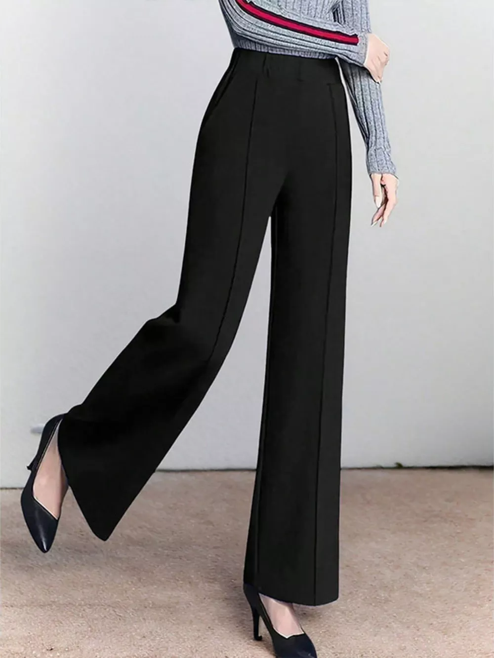High-Waisted Wide Leg Pants, image 13