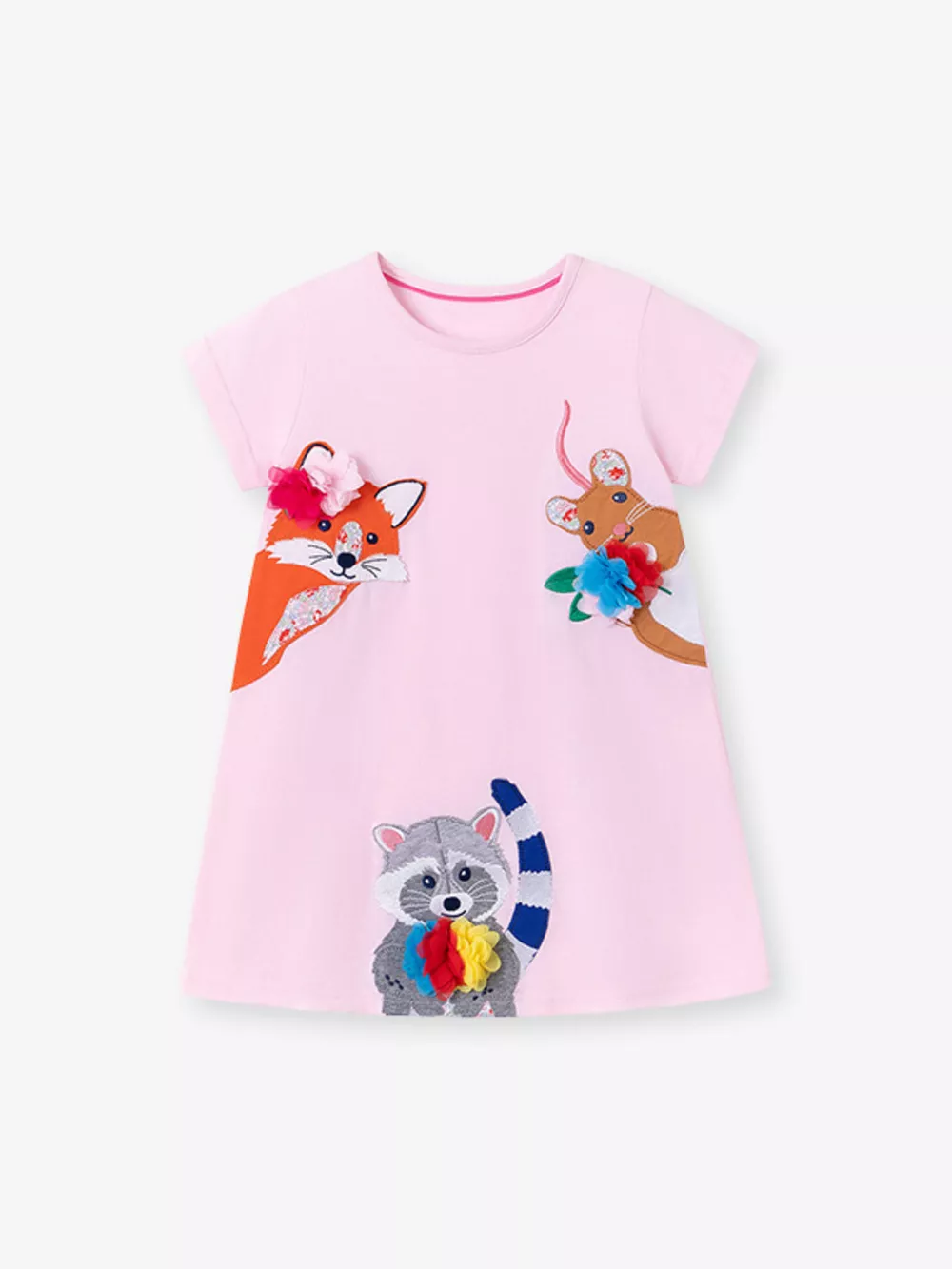 Children's Cartoon Animal Casual Dress, image 9