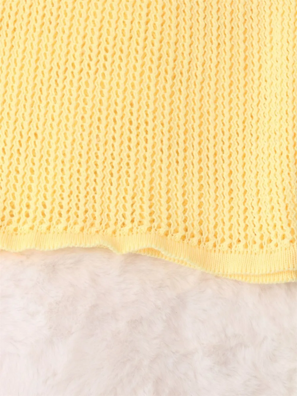 Openwork Relaxed Fit Knit Cover Up, image 10