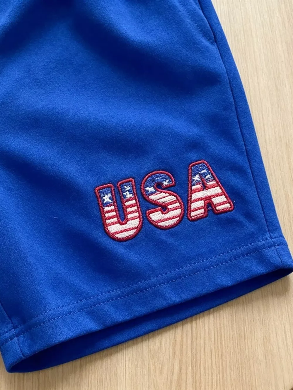 Children's Patriotic Striped Polo & Shorts Set, image 9