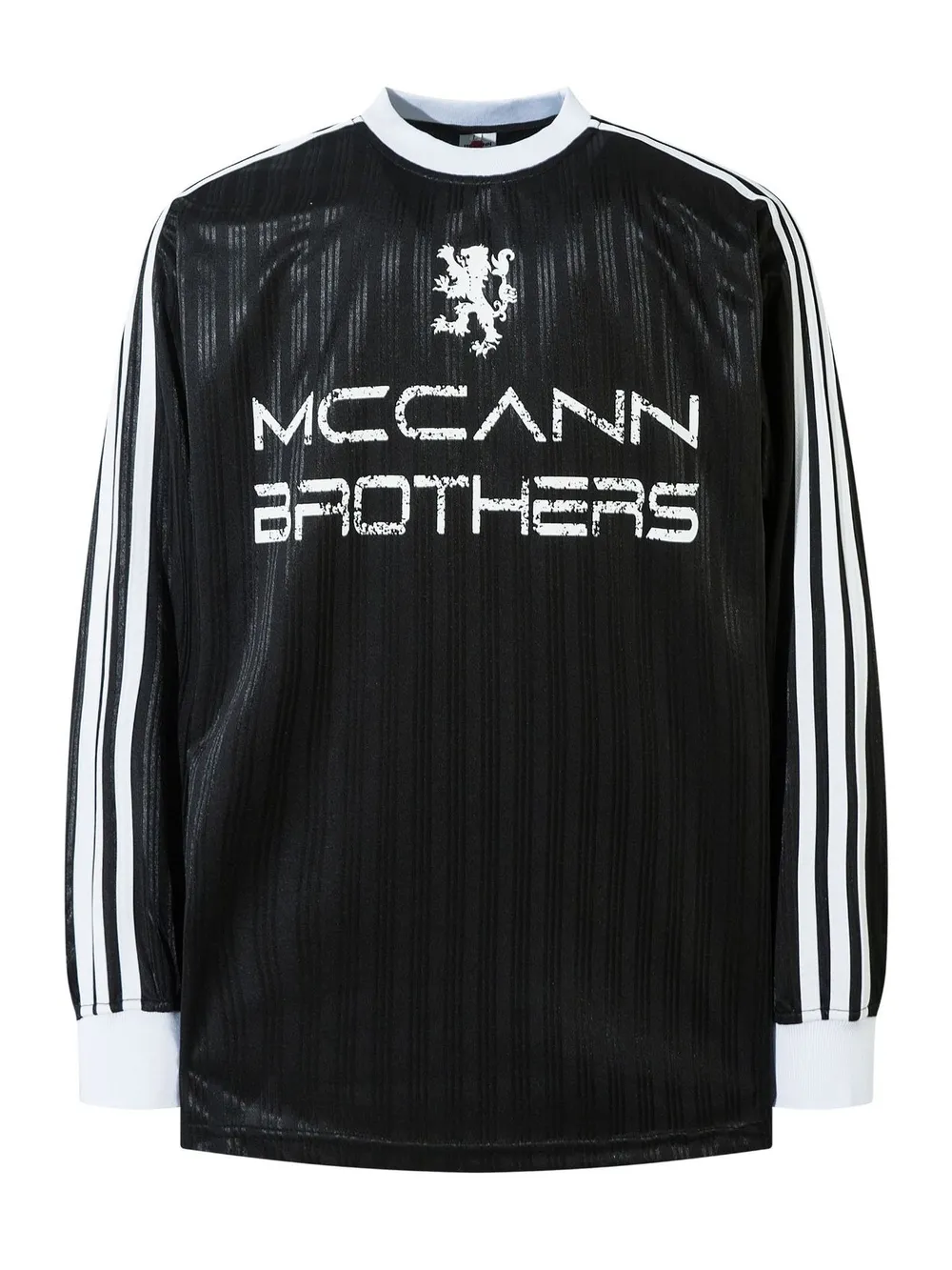 Men's Side Striped Round Neck Top