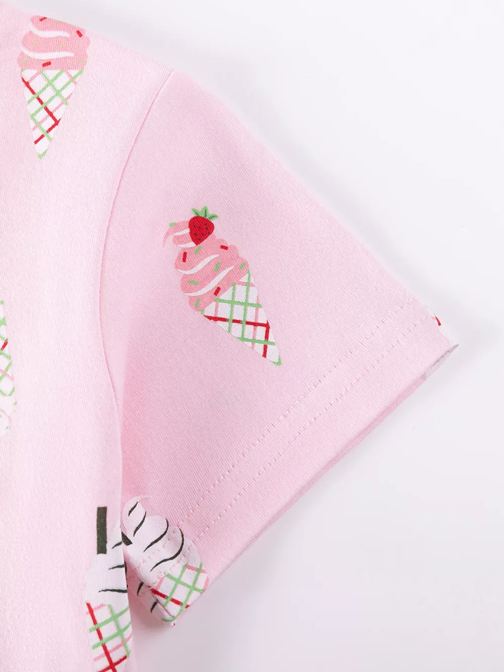 Children's Ice Cream Print Casual Dress, image 5