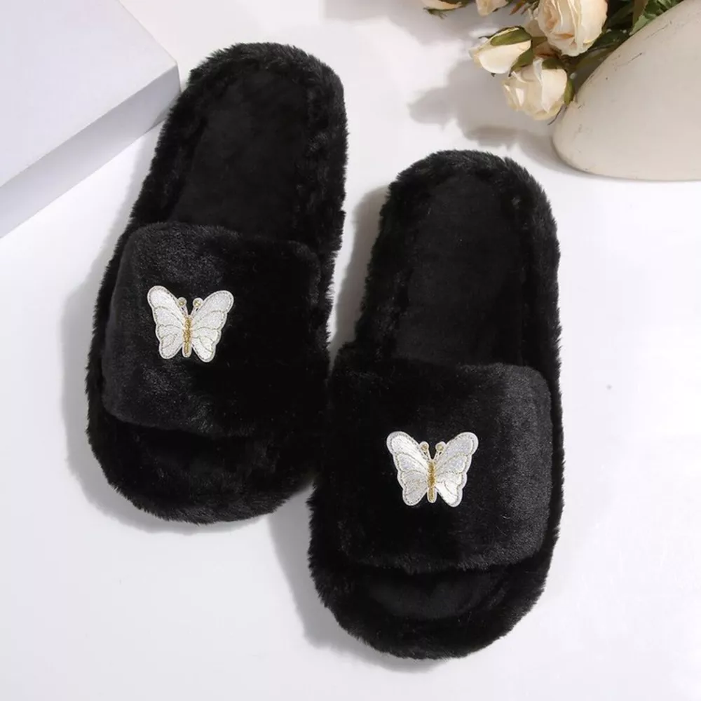 Butterfly Open Toe Slippers, image 4