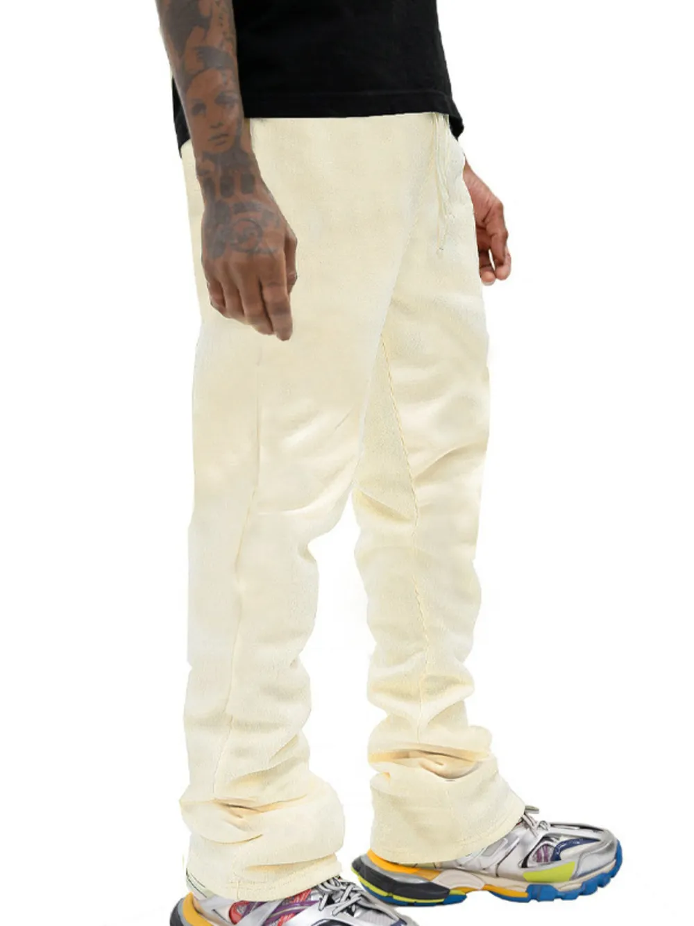 Men's Full Size Drawstring Casual Pants Plus Size, image 2