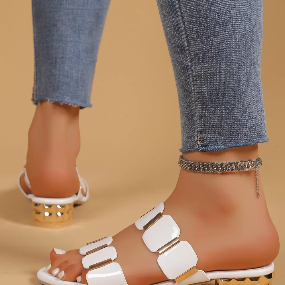 Open Toe Block Heels Sandals, image 16