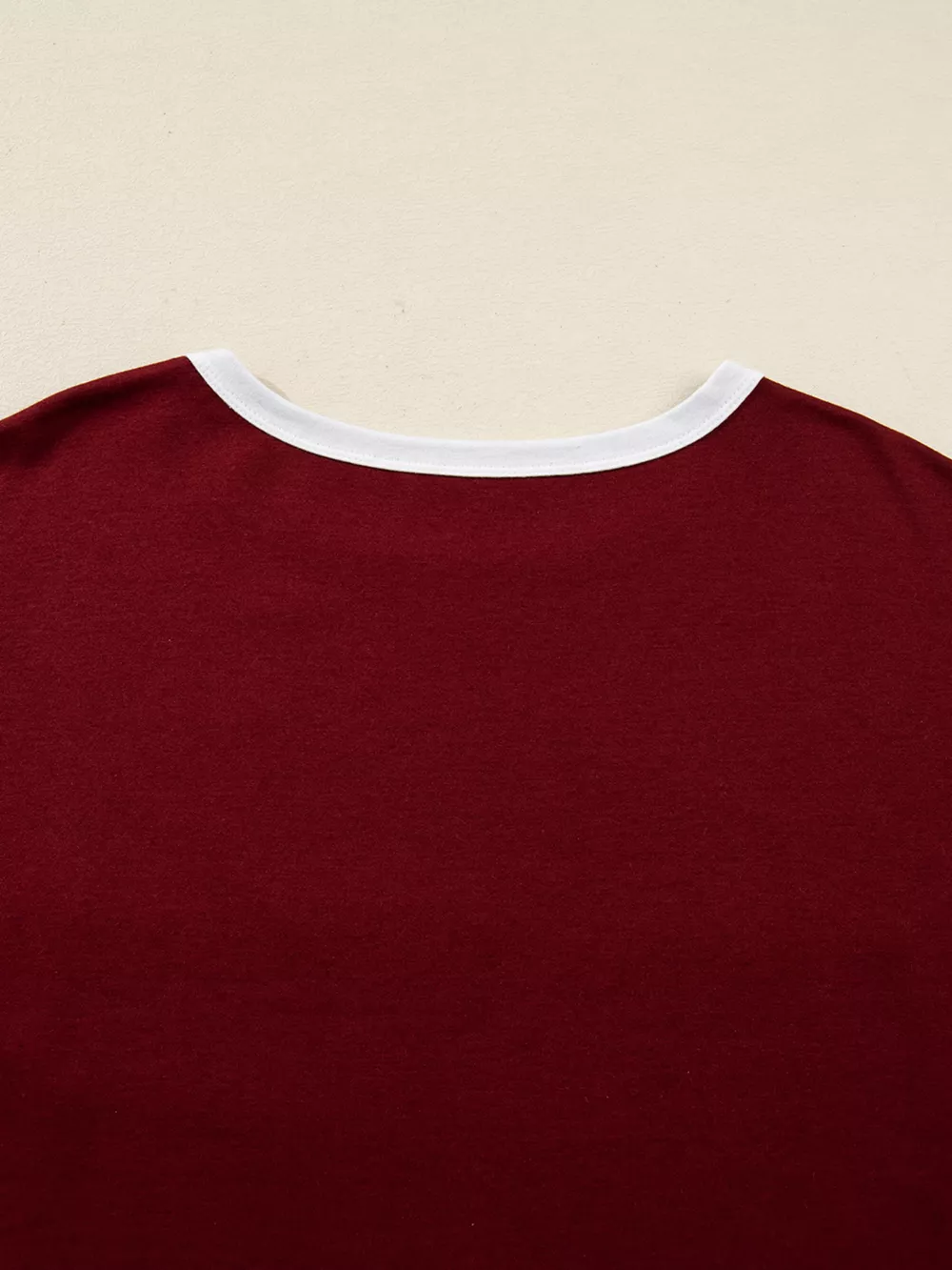 Flower Patched Round Neck Long Sleeve Top, image 9