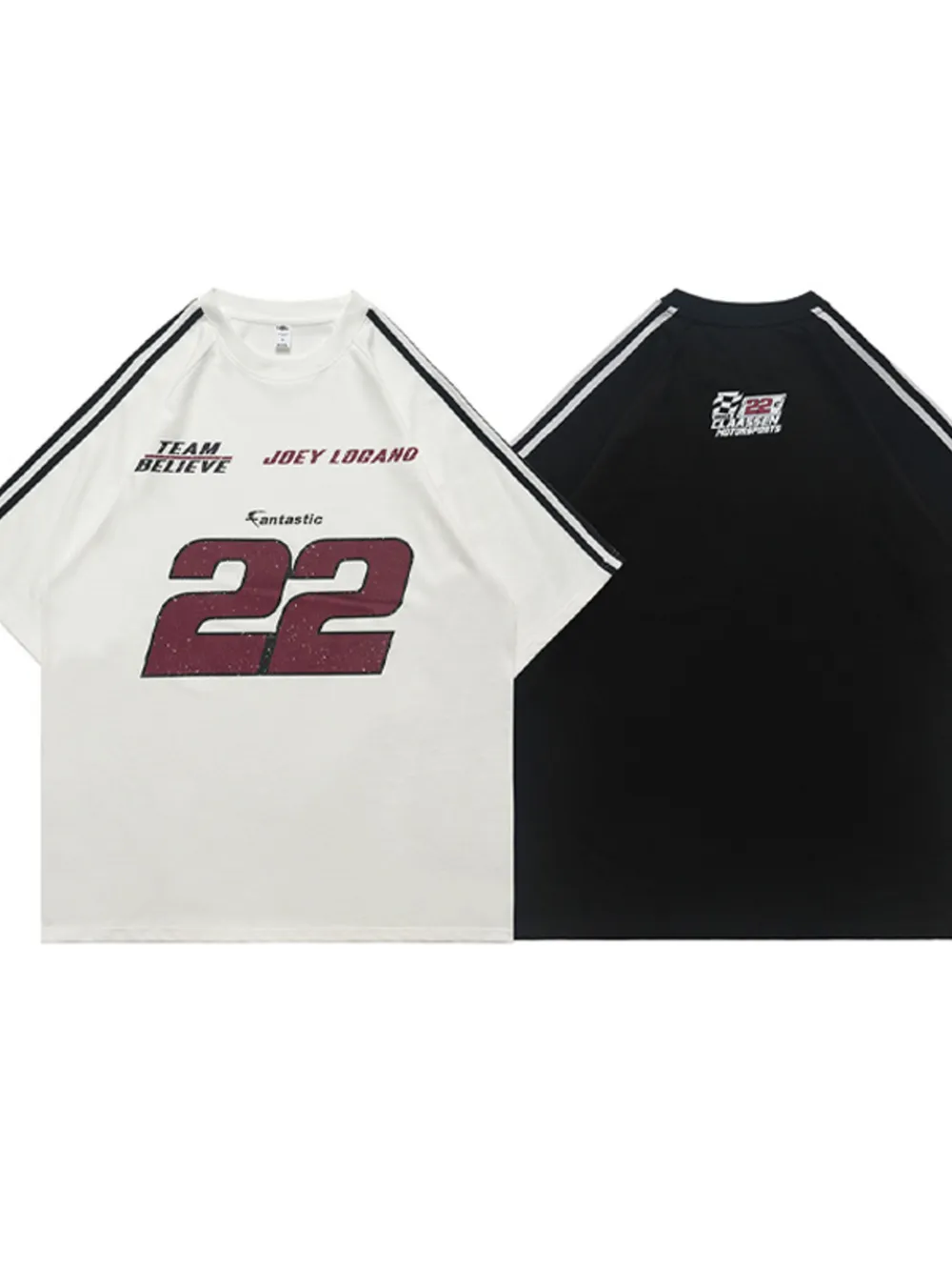 Men's Number Round Neck Short Sleeve T-Shirt, image 8