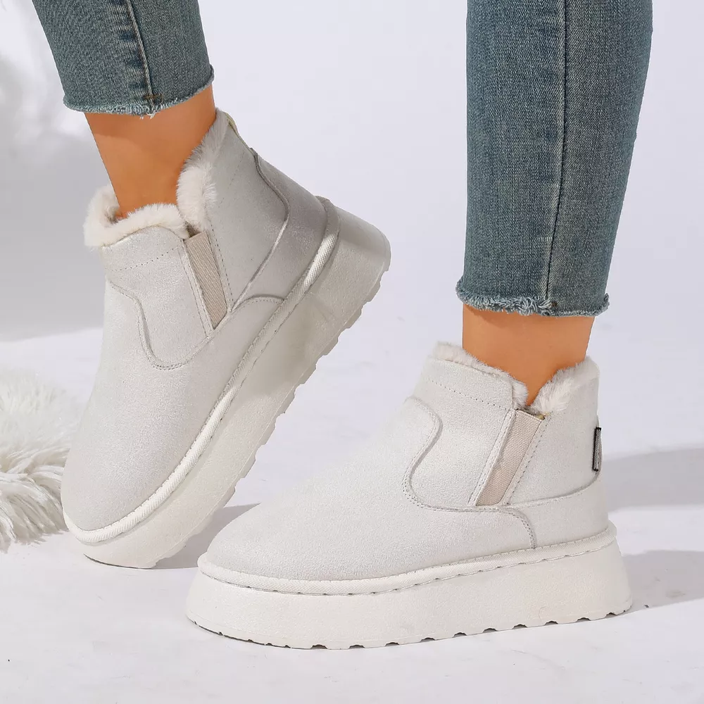 Round Toe Platform Boots, image 3