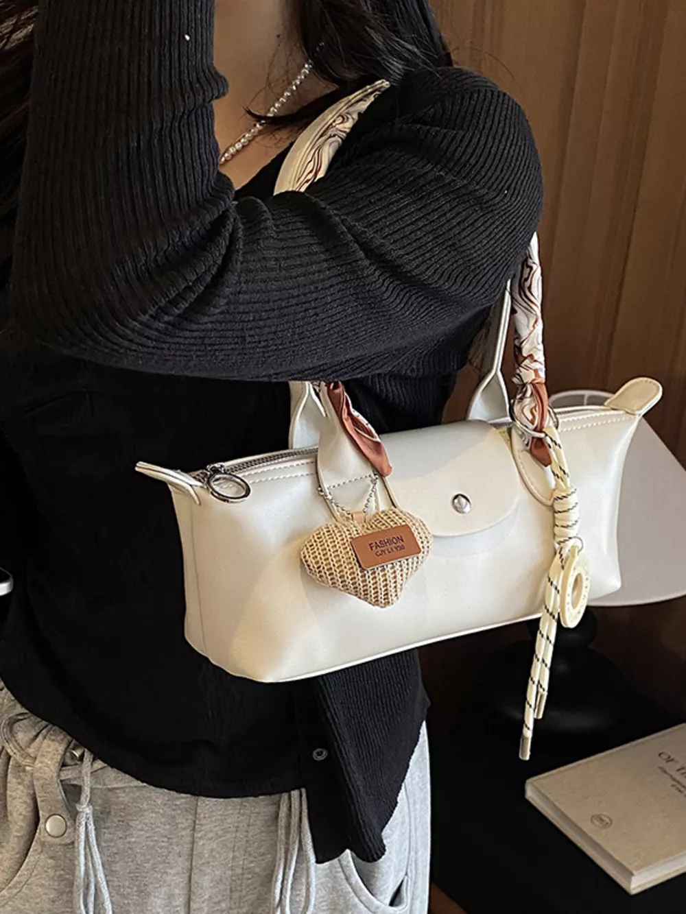PU Leather Shoulder Bag, image 3