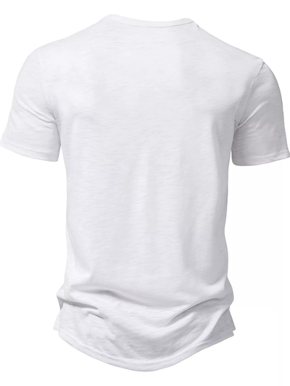 Men's Casual Button Detail T-Shirt, image 15