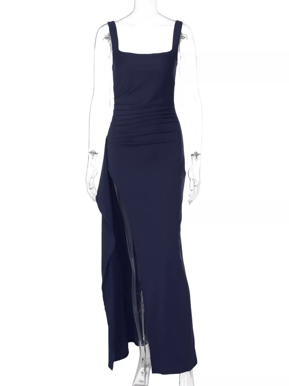 Slit Square Neck Maxi Dress, image 13