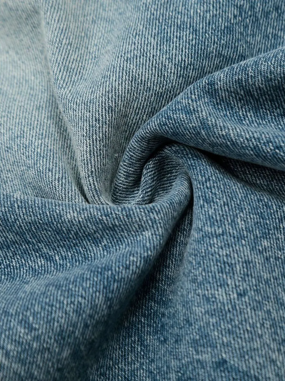 Men's Wide-Leg Vintage Wash Jeans, image 5