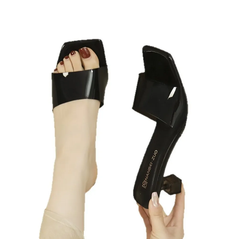 Open Toe Block Heels Sandals, image 4