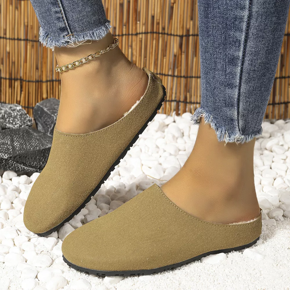 Round Toe Flats Slippers, image 5