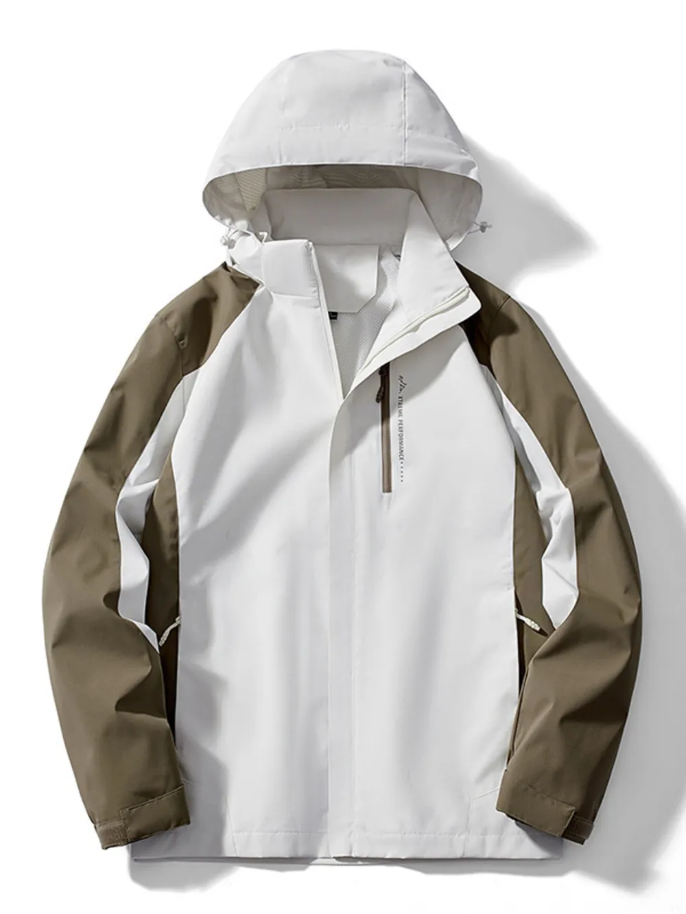 Men's Plus Size Waterproof Hooded Outdoor Jacket, image 4