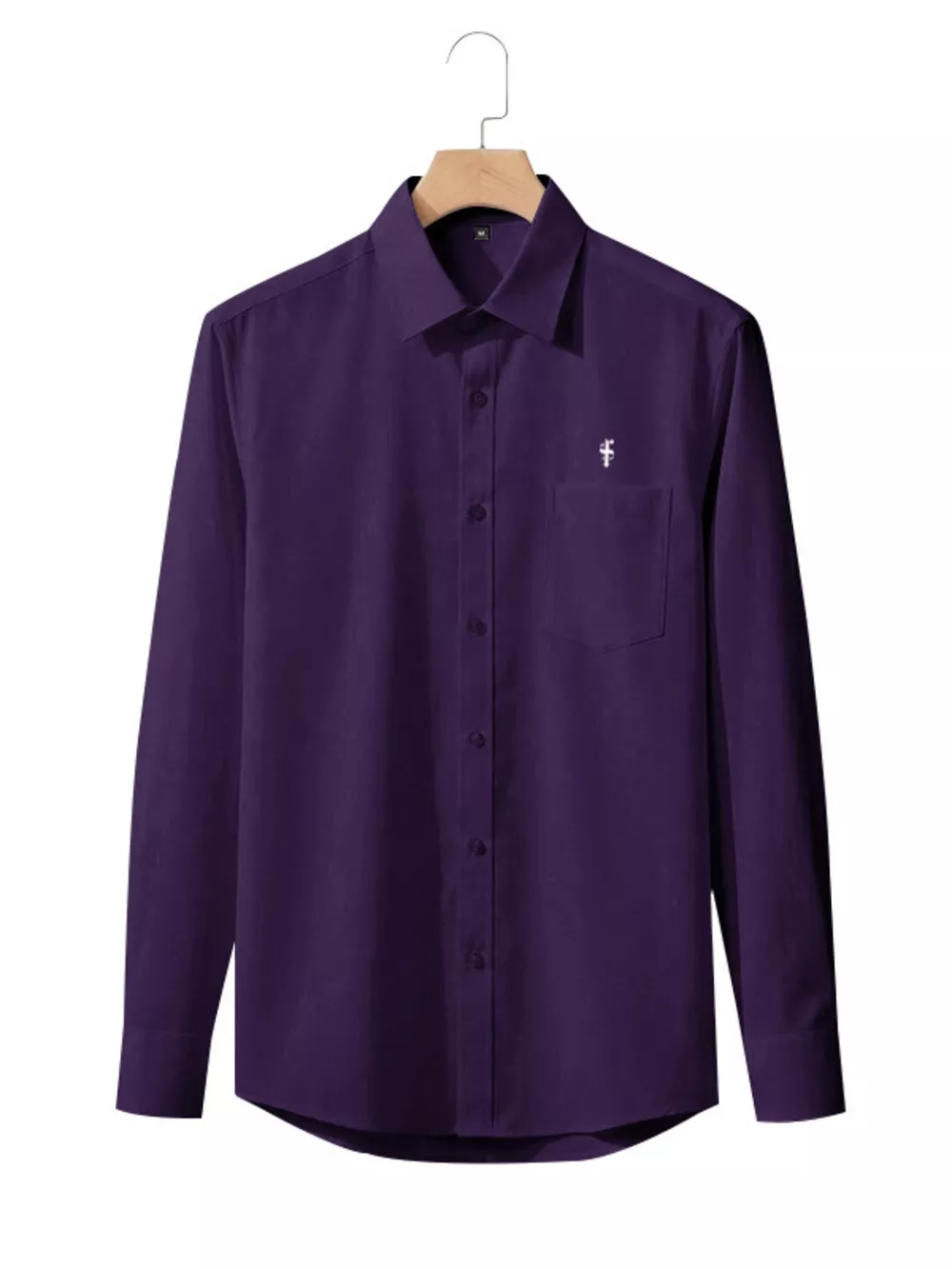 Men's Full Size Slim Fit Button Up Shirt Plus Size, image 17