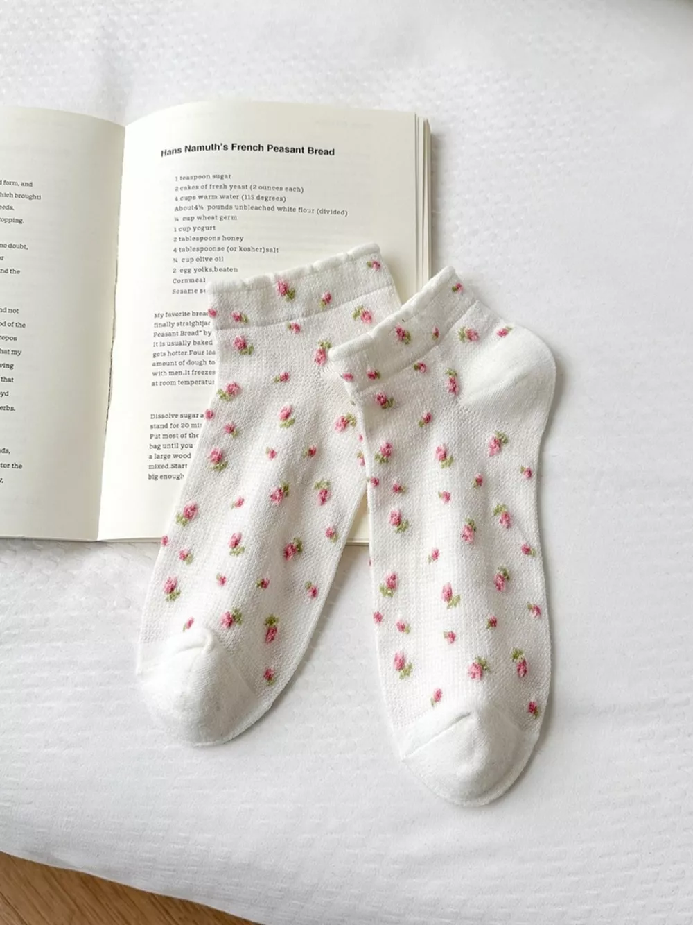 Floral Ankle Socks, image 10