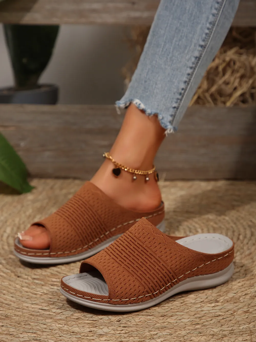 Mesh Open Toe Sandals, image 12
