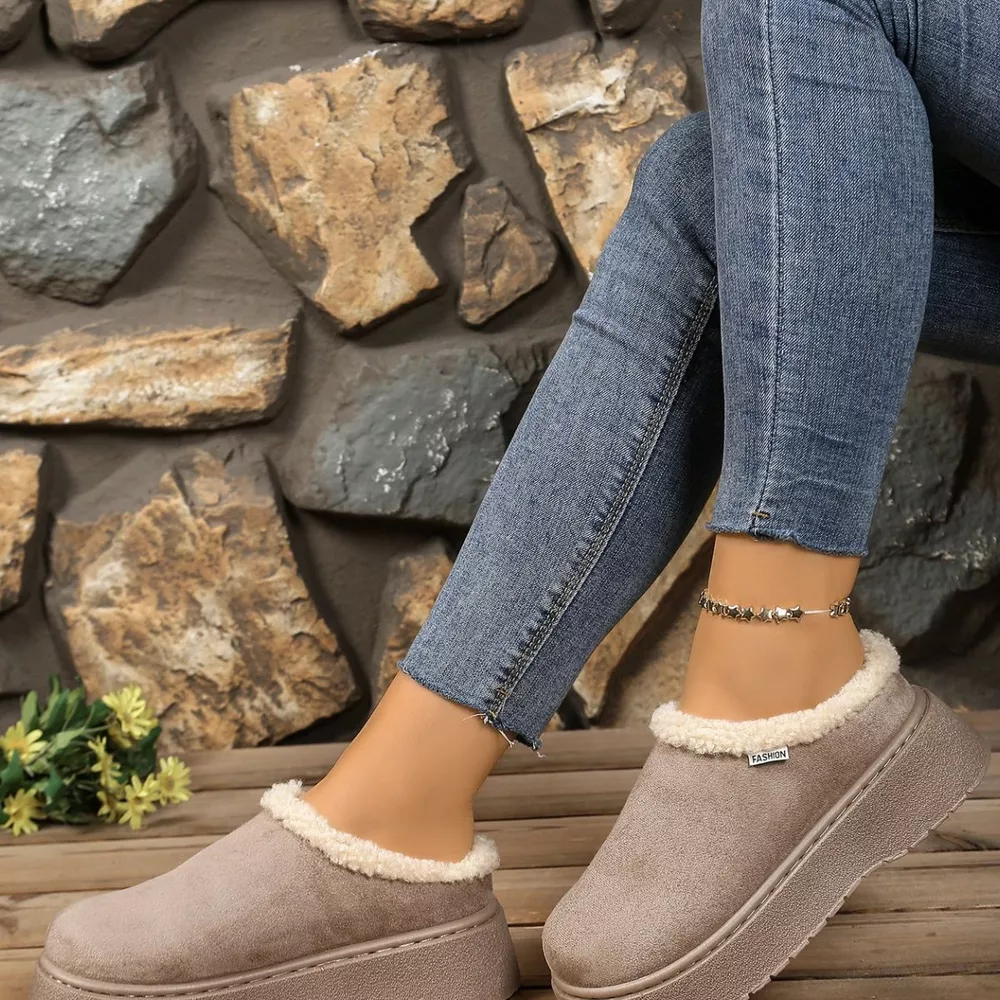 Plush Lined Platform Boots, image 11