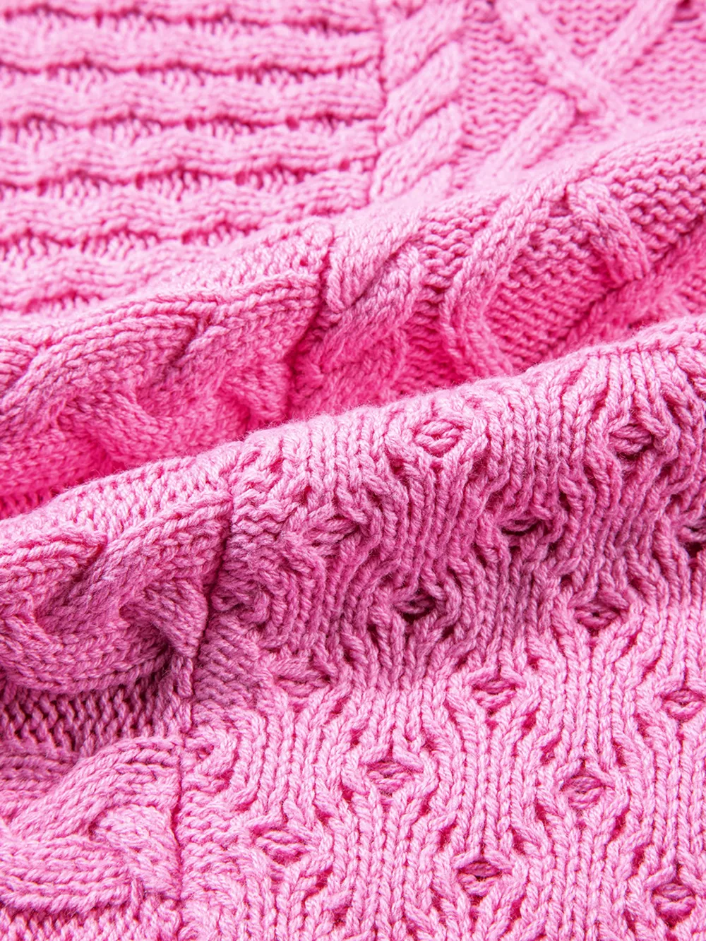 Cable Knit Dolman Sweater Vest, image 19