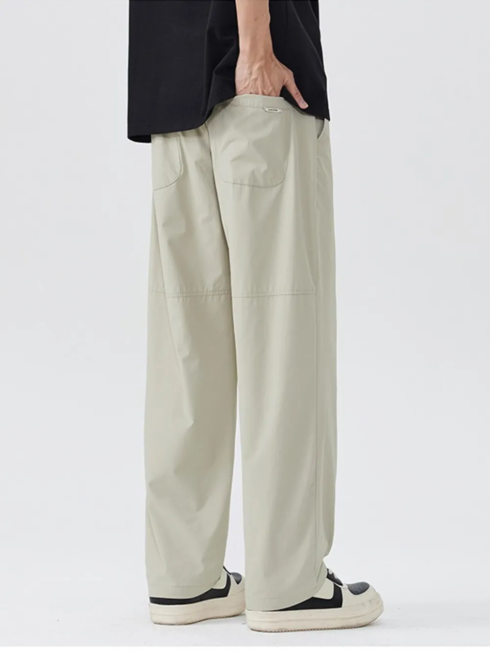 Men's Full Size Wide Leg Pants Plus Size, image 6