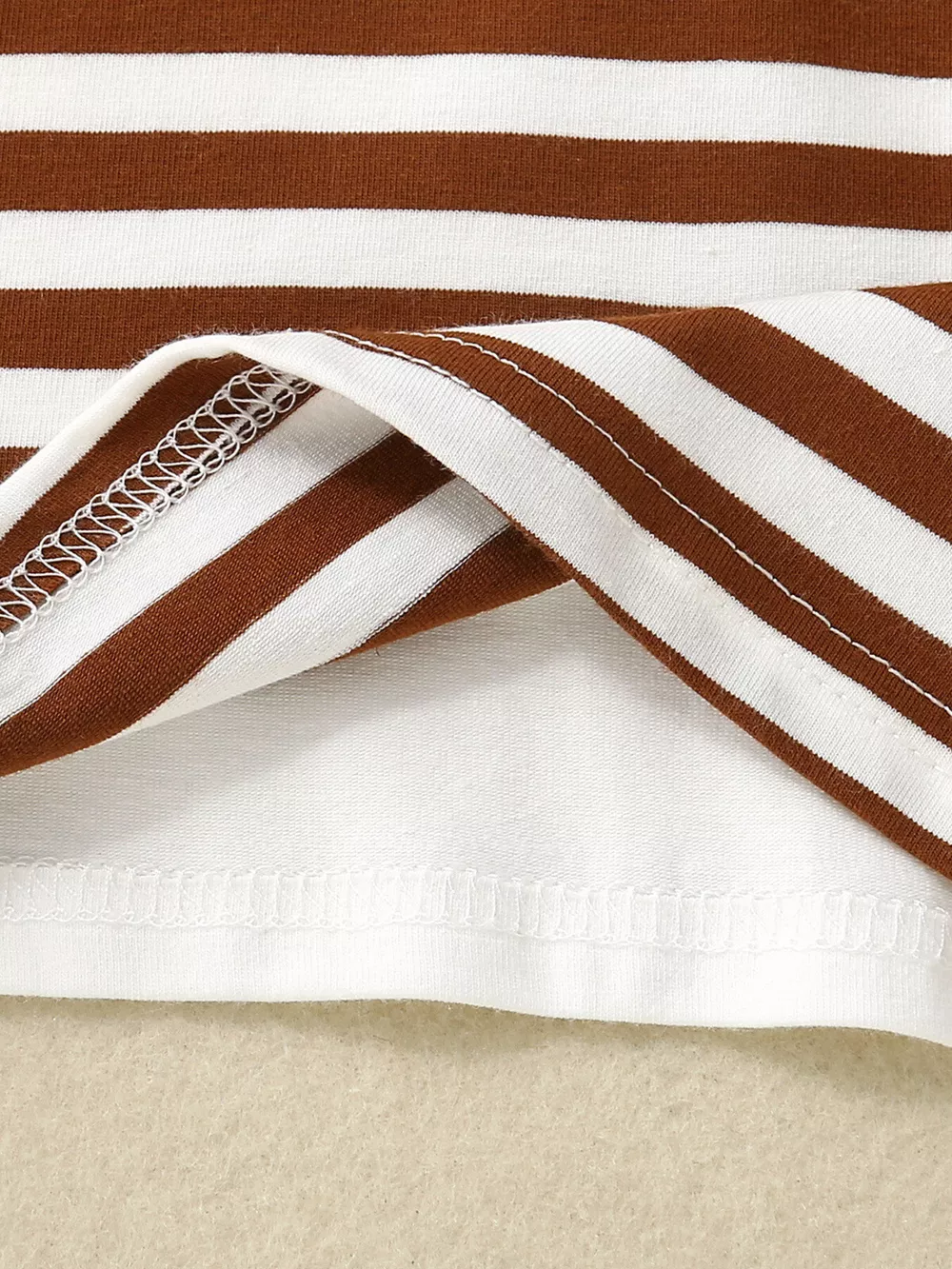 Children's Striped T-shirt and Shorts Set, image 9