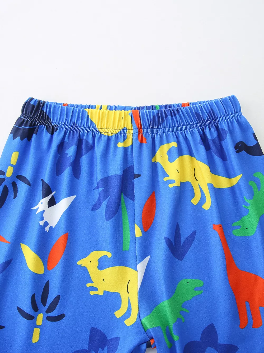 Children's Dino-Print Short Sleeve Tee and Shorts Set, image 6